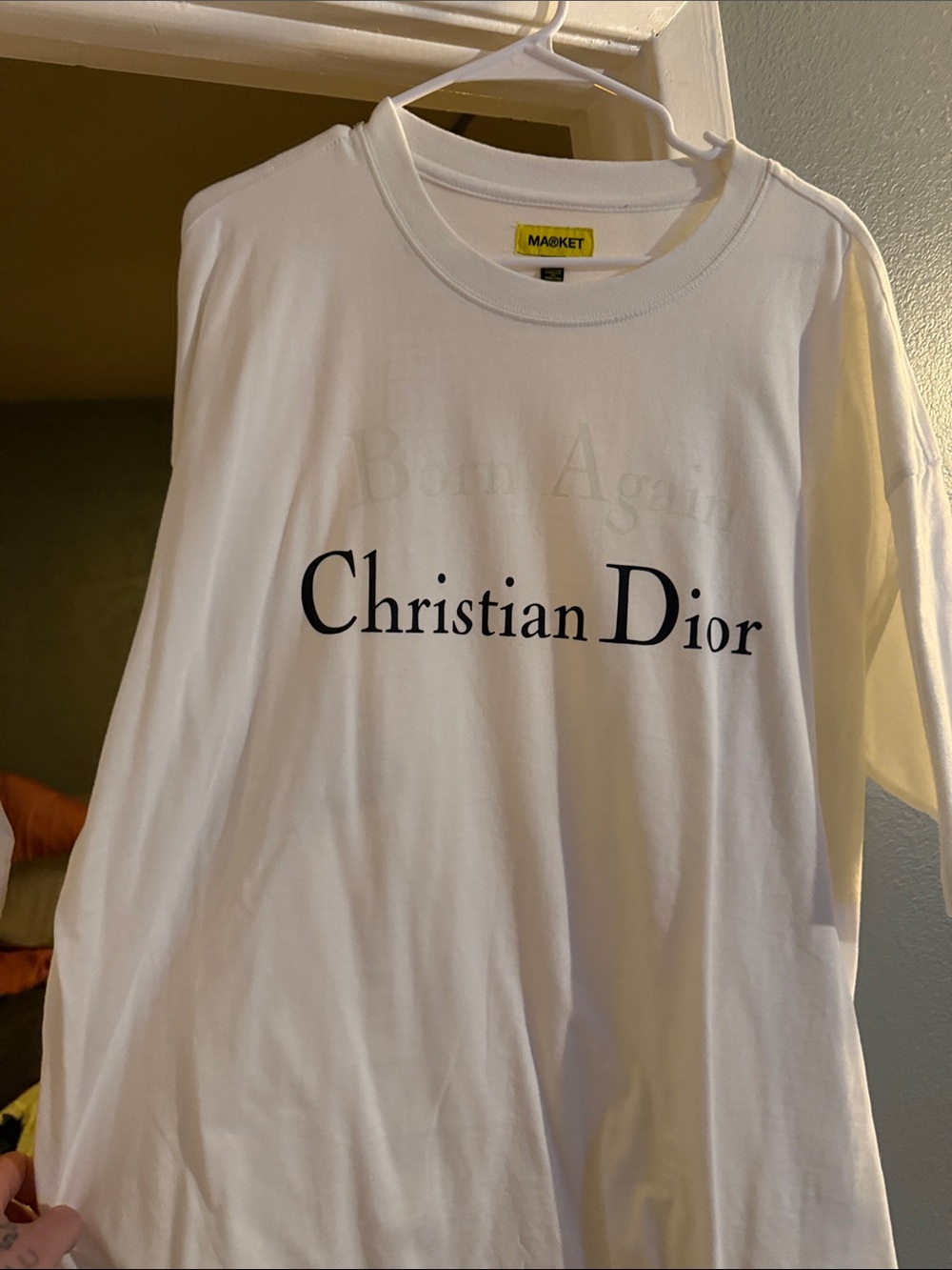 Christian Dior White Short Sleeve Tee - Classic Logo